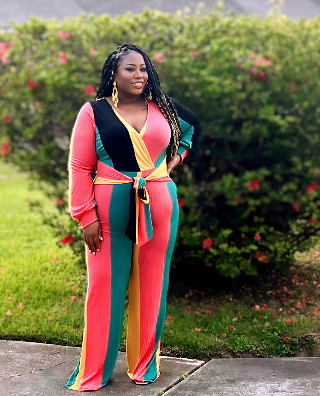 In Living Color Jumpsuit